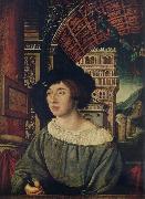 Portrait of a young man, Ambrosius Holbein